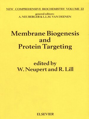 cover image of Membrane Biogenesis and Protein Targetting